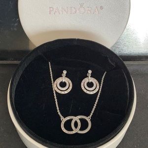 Pandora Silver Necklace Timeless Elegance